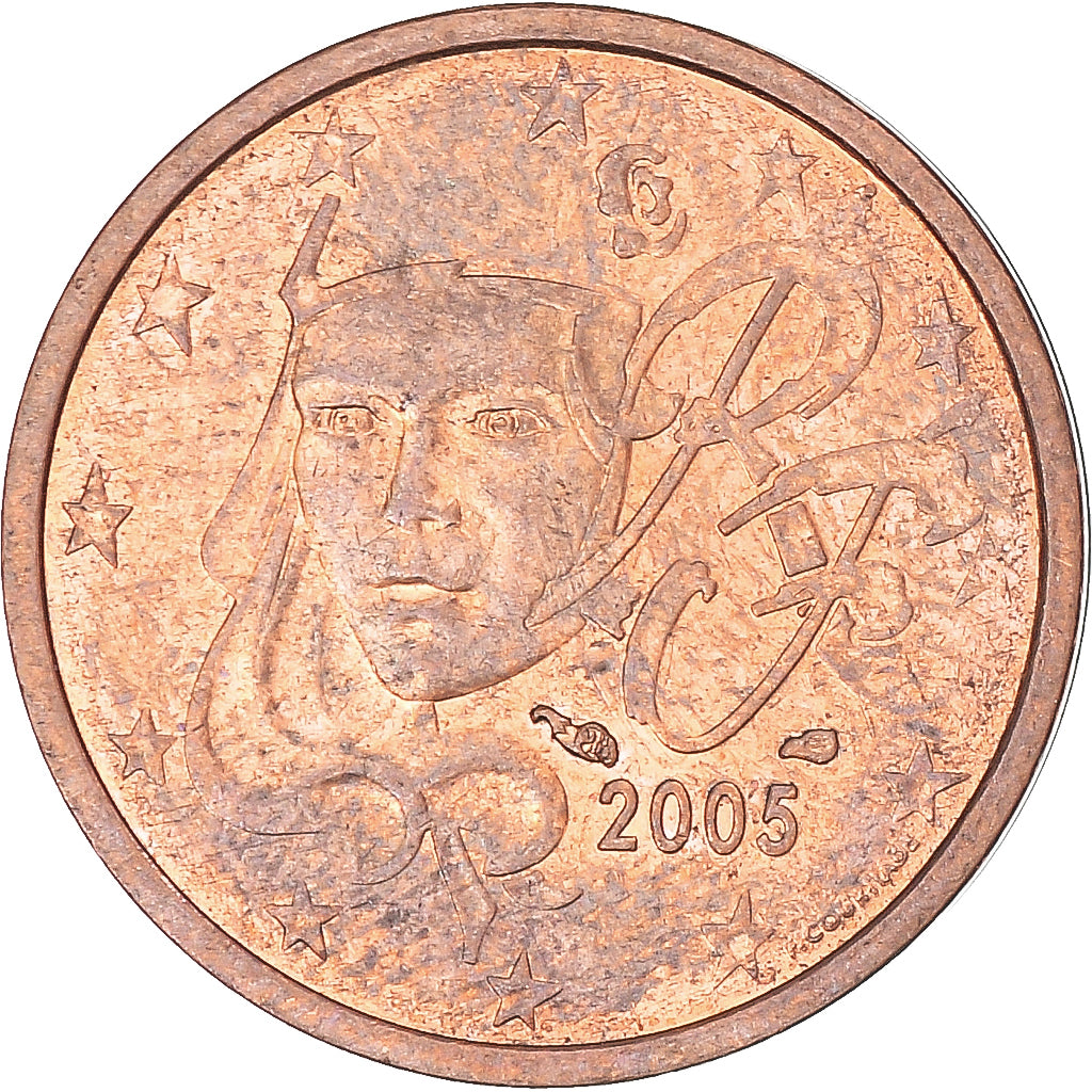 Coin, France, 2 Euro Cent, 2005