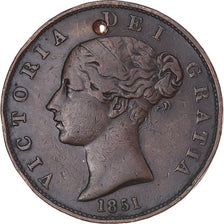Coin, Great Britain, Penny, 1851