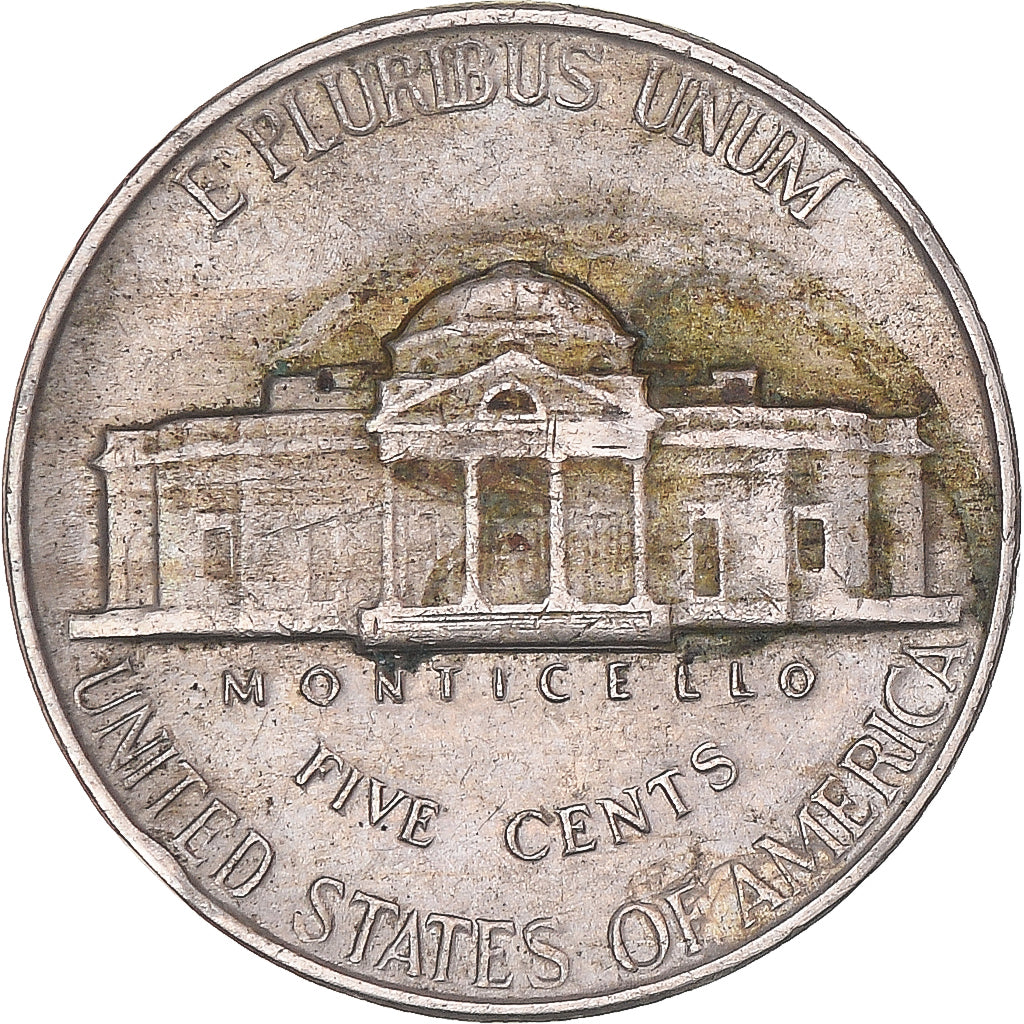 Münze, Vereinigte Staaten, 5 Cents, 1962