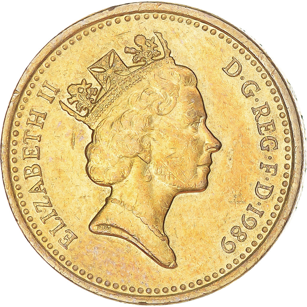 Moneda, Gran Bretaña, Pound, 1989