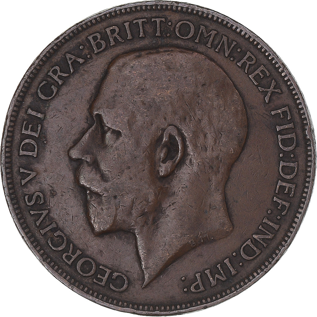 Monnaie, Grande-Bretagne, Penny, 1922