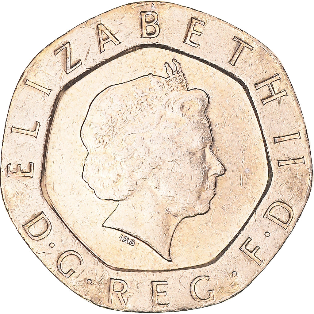 Moneda, Gran Bretaña, 20 Pence, 2001