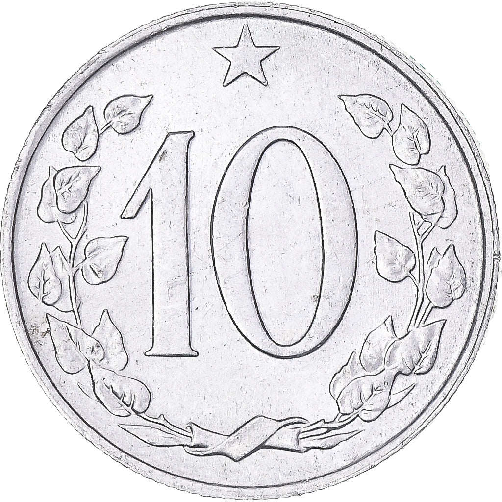 Moneta, Cecoslovacchia, 10 Haleru, 1969
