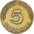 Moeda, Alemanha, 5 Pfennig, 1949
