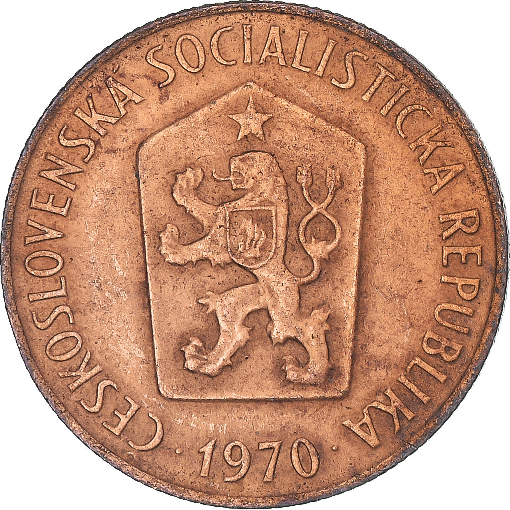 Moneta, Cecoslovacchia, 50 Haleru, 1970
