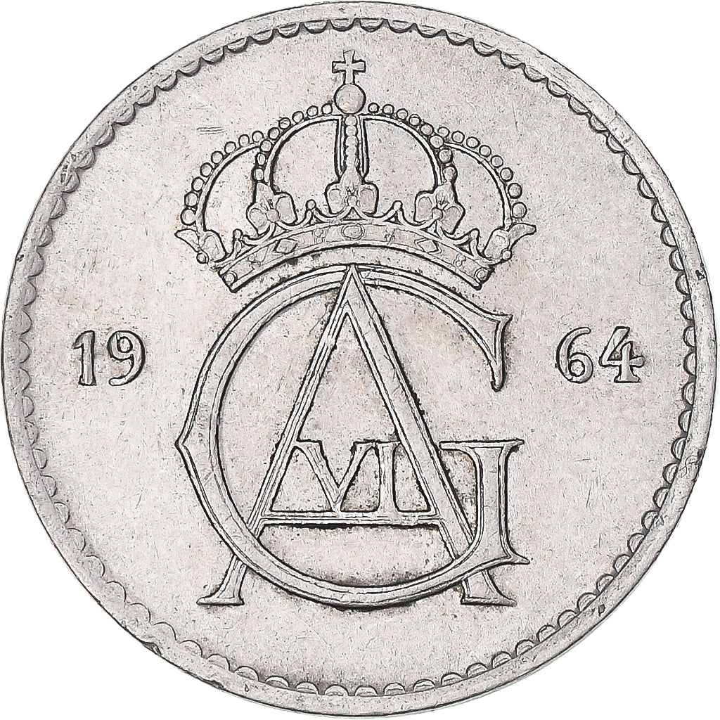 Moneda, Suecia, 50 Öre, 1964