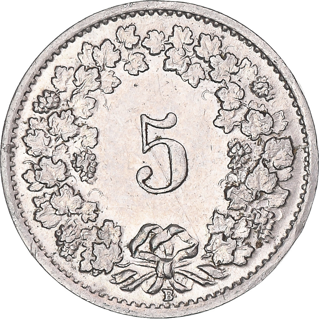 Moneda, Suiza, 5 Rappen, 1939