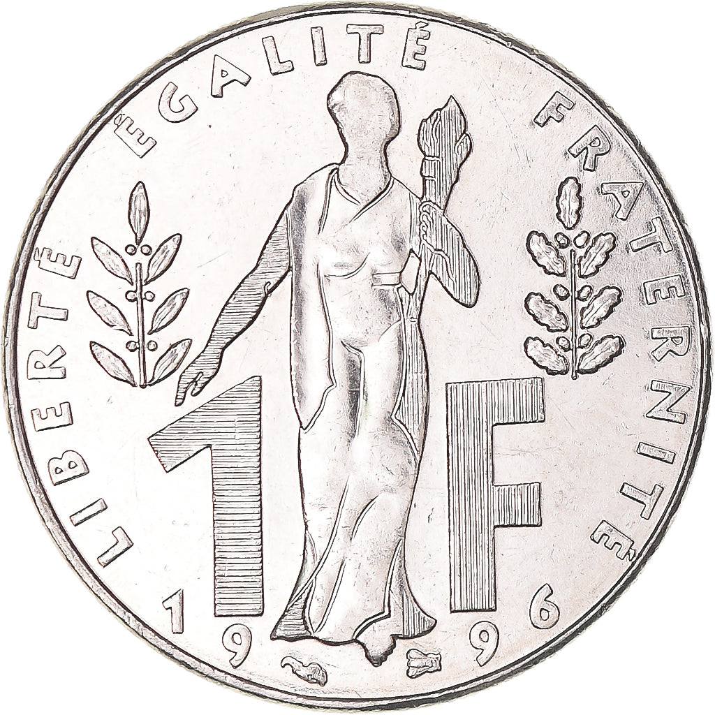 Münze, Frankreich, Franc, 1996