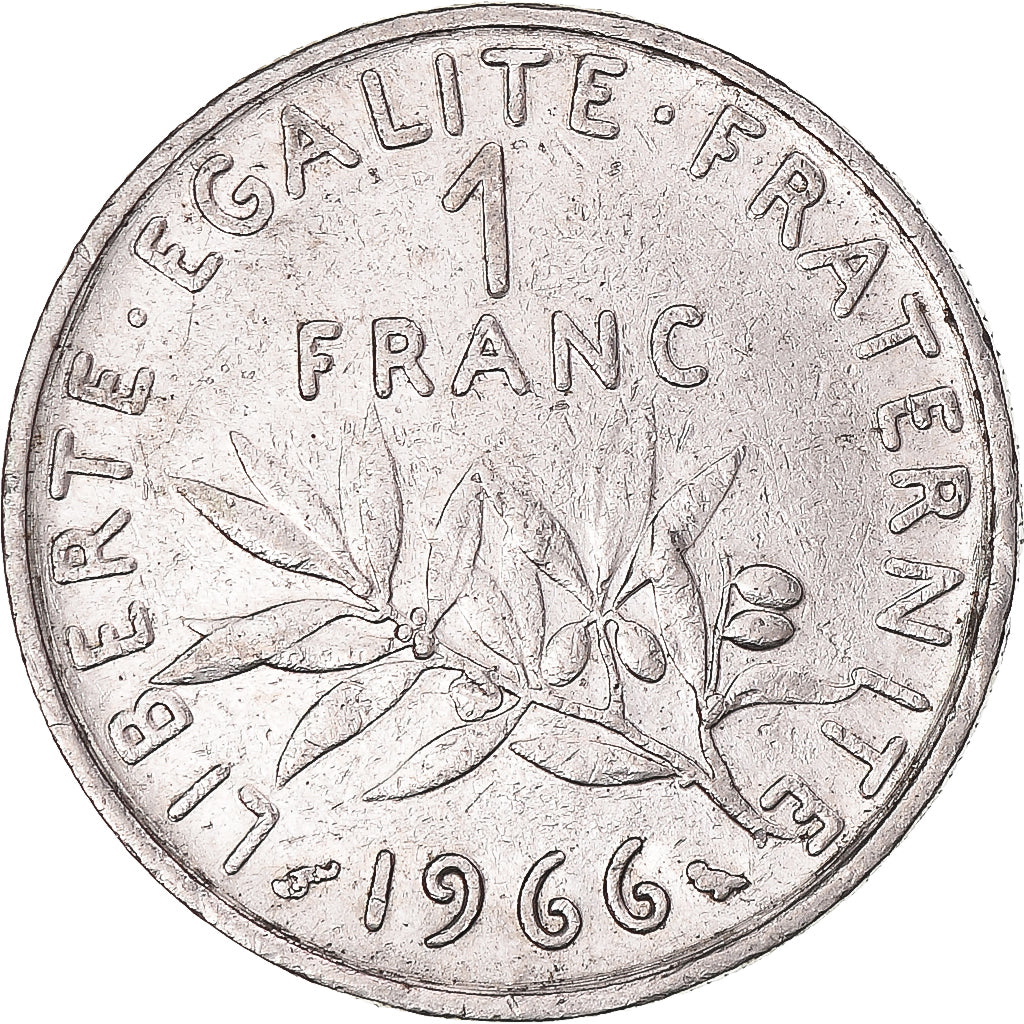 Moneta, Francja, Franc, 1966