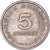 Moneta, Grecja, 5 Drachmes, 1984