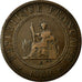 Coin, French Indochina, Cent, 1889, VF(20-25), Bronze, KM:1, Lecompte:41