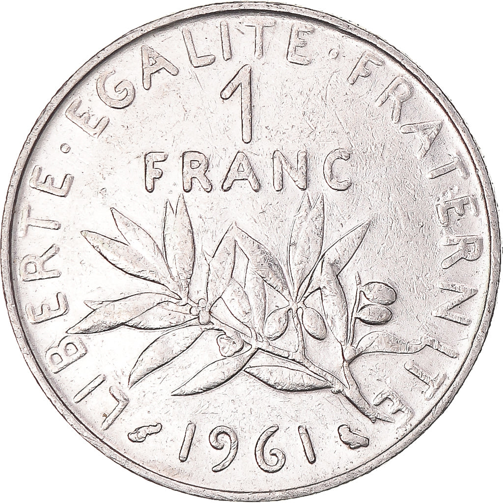 Münze, Frankreich, Franc, 1961