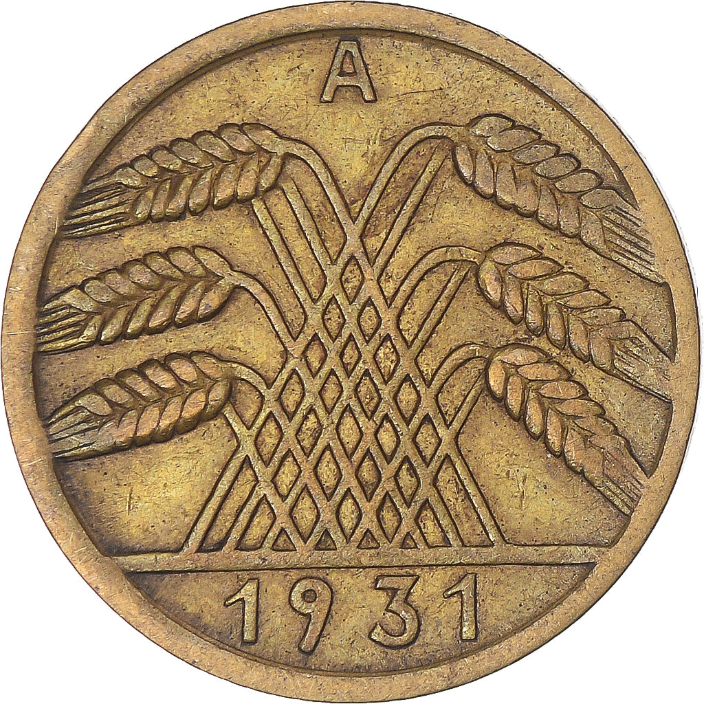 Coin, Germany, 10 Reichspfennig, 1931