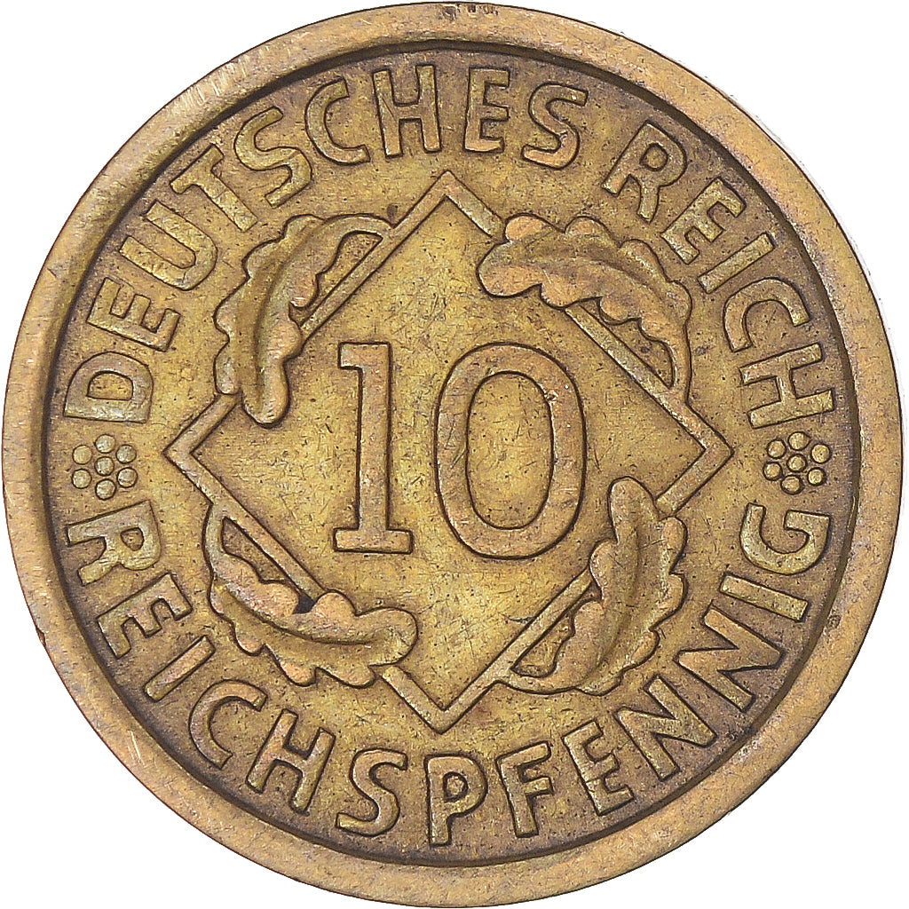 Coin, Germany, 10 Reichspfennig, 1931
