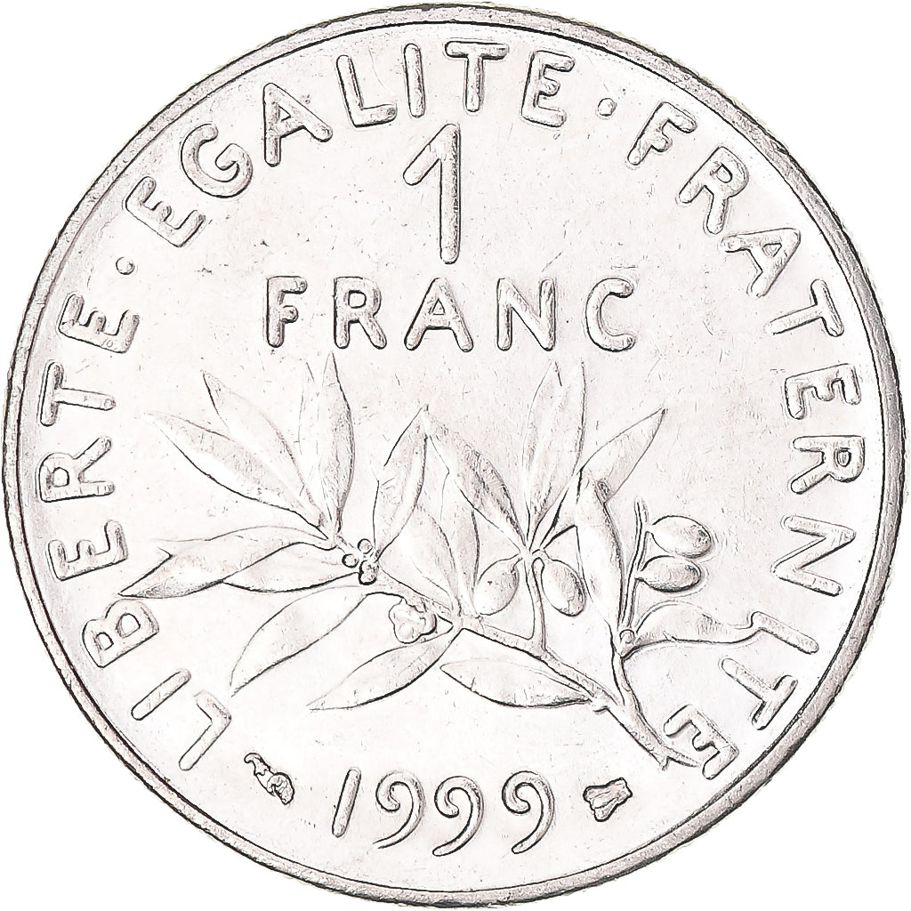 Moneta, Francia, Franc, 1999