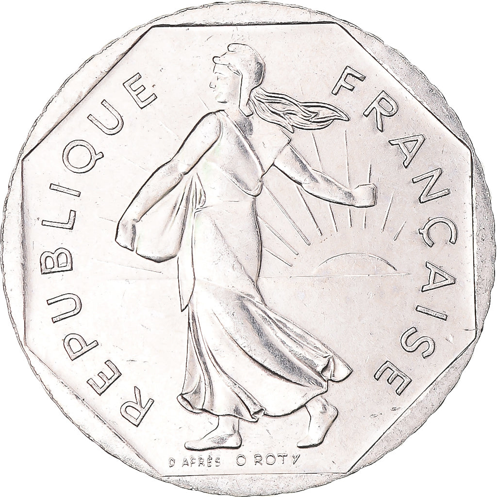 Münze, Frankreich, 2 Francs, 2000