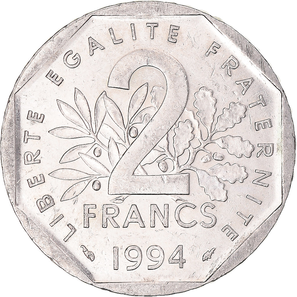Coin, France, 2 Francs, 1994