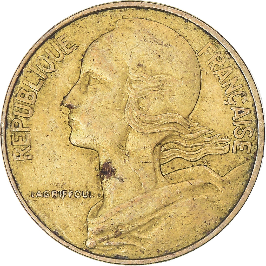 Munten, Frankrijk, 10 Centimes, 1984
