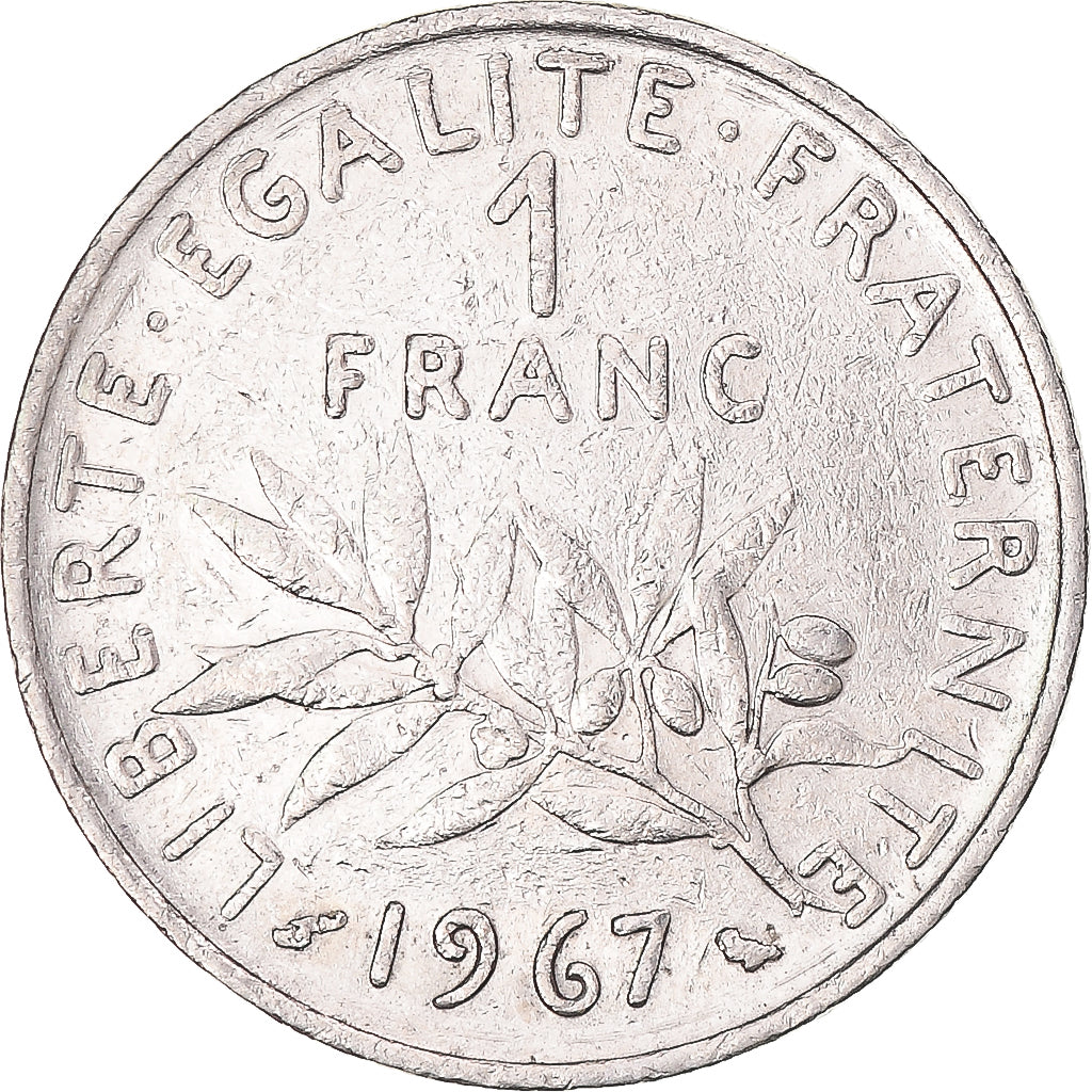 Monnaie, France, Franc, 1967