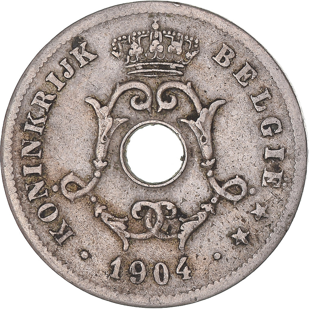 Monnaie, Belgique, 10 Centimes, 1904