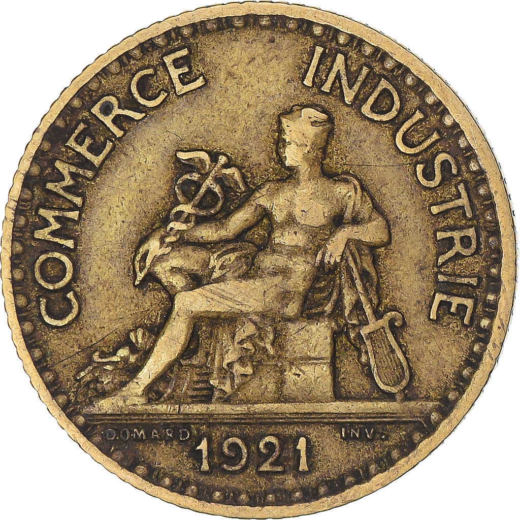 Monnaie, France, Franc, 1921