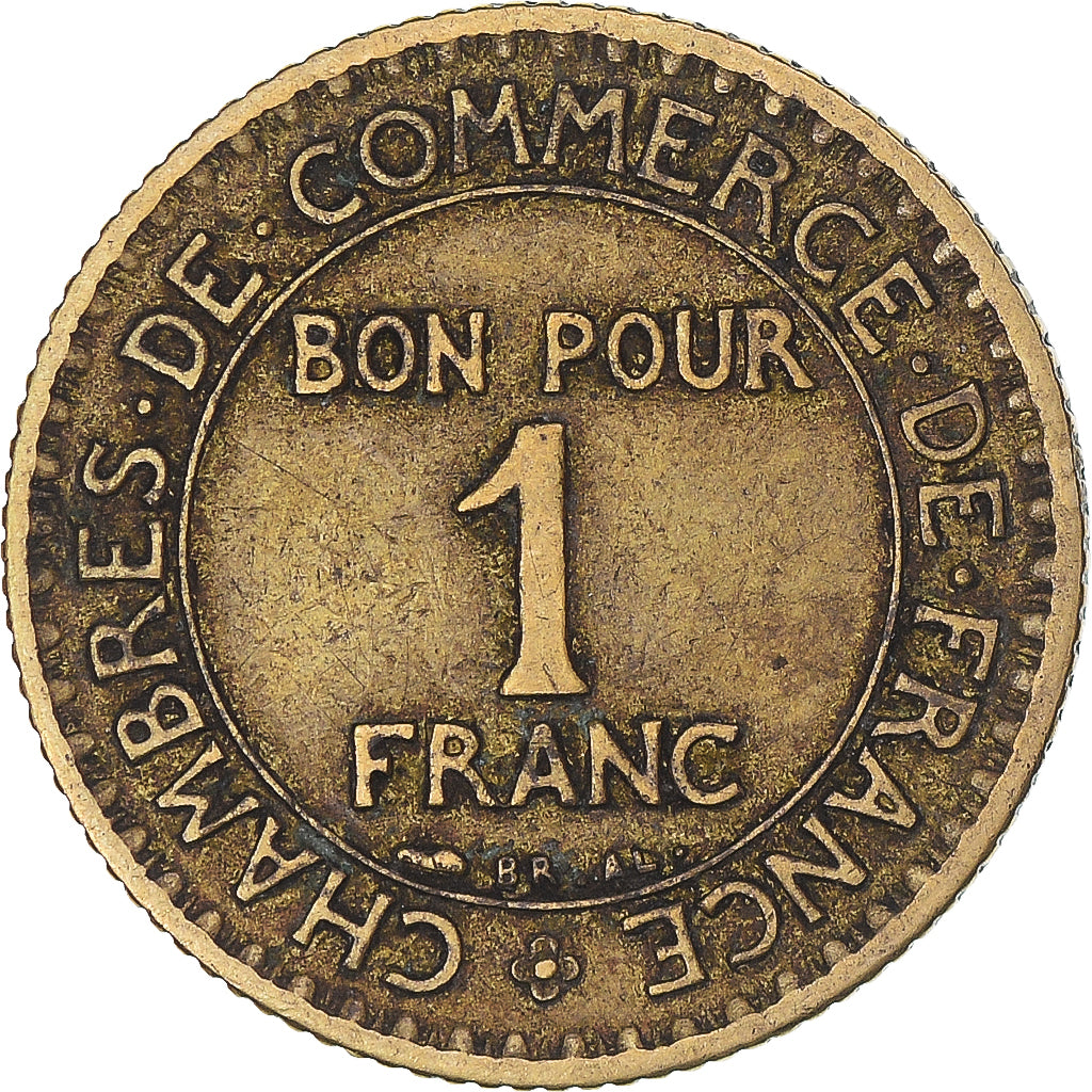 Monnaie, France, Franc, 1921