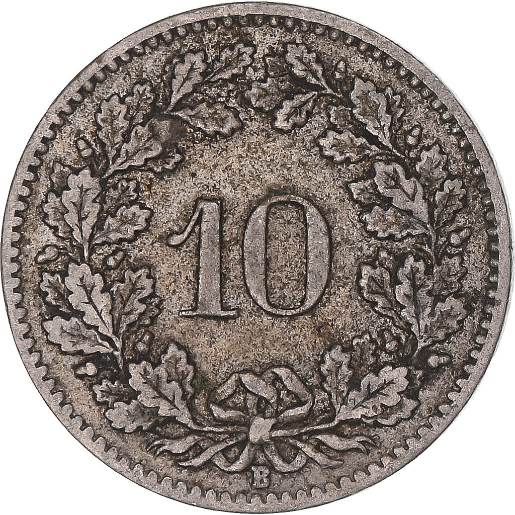 Moneta, Szwajcaria, 10 Rappen, 1906