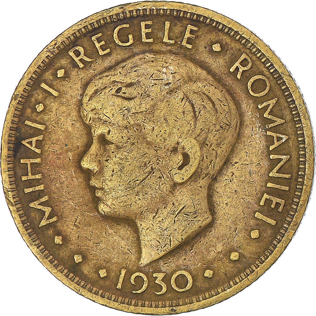 Moneta, Rumunia, 5 Lei, 1930