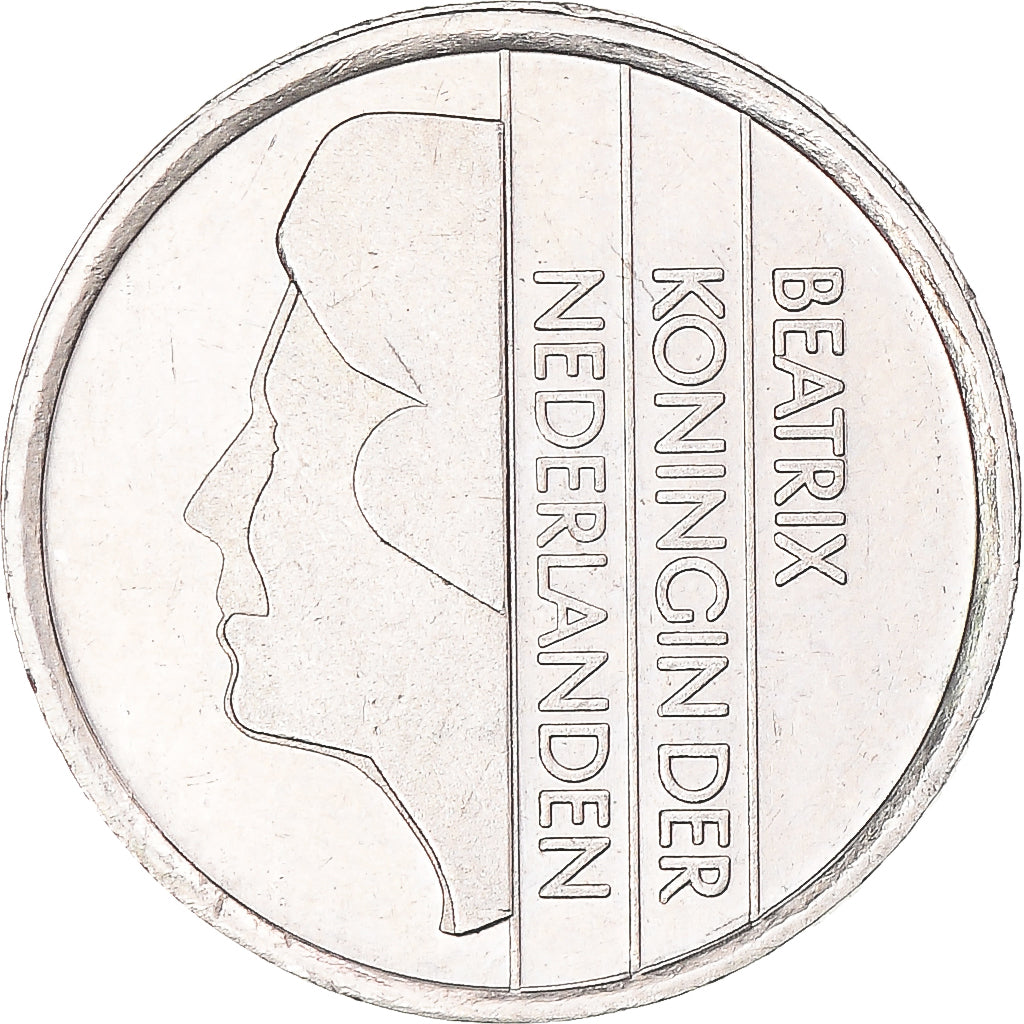 Moneda, Países Bajos, 25 Cents, 1987