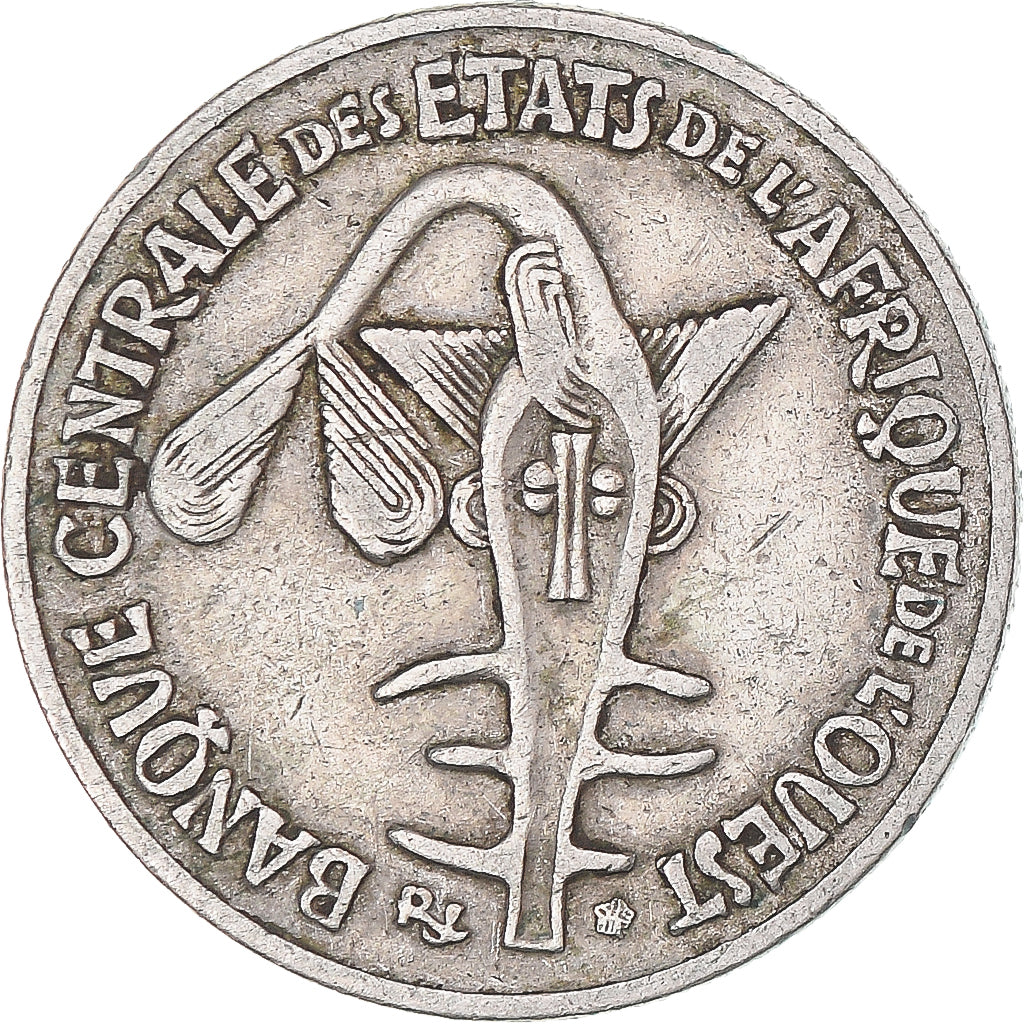 Monnaie, Afrique de l'Ouest, 50 Francs, 1972