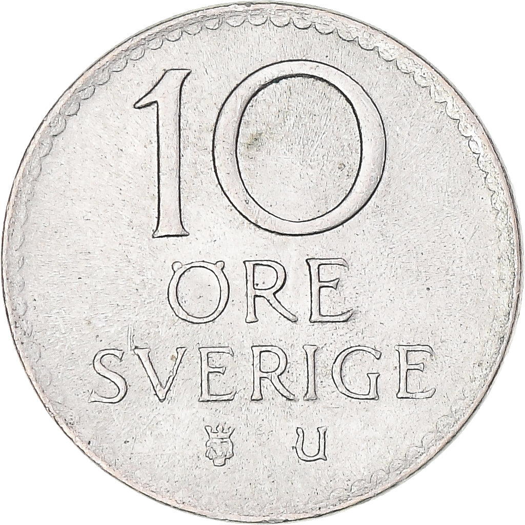 Münze, Schweden, 10 Öre, 1970
