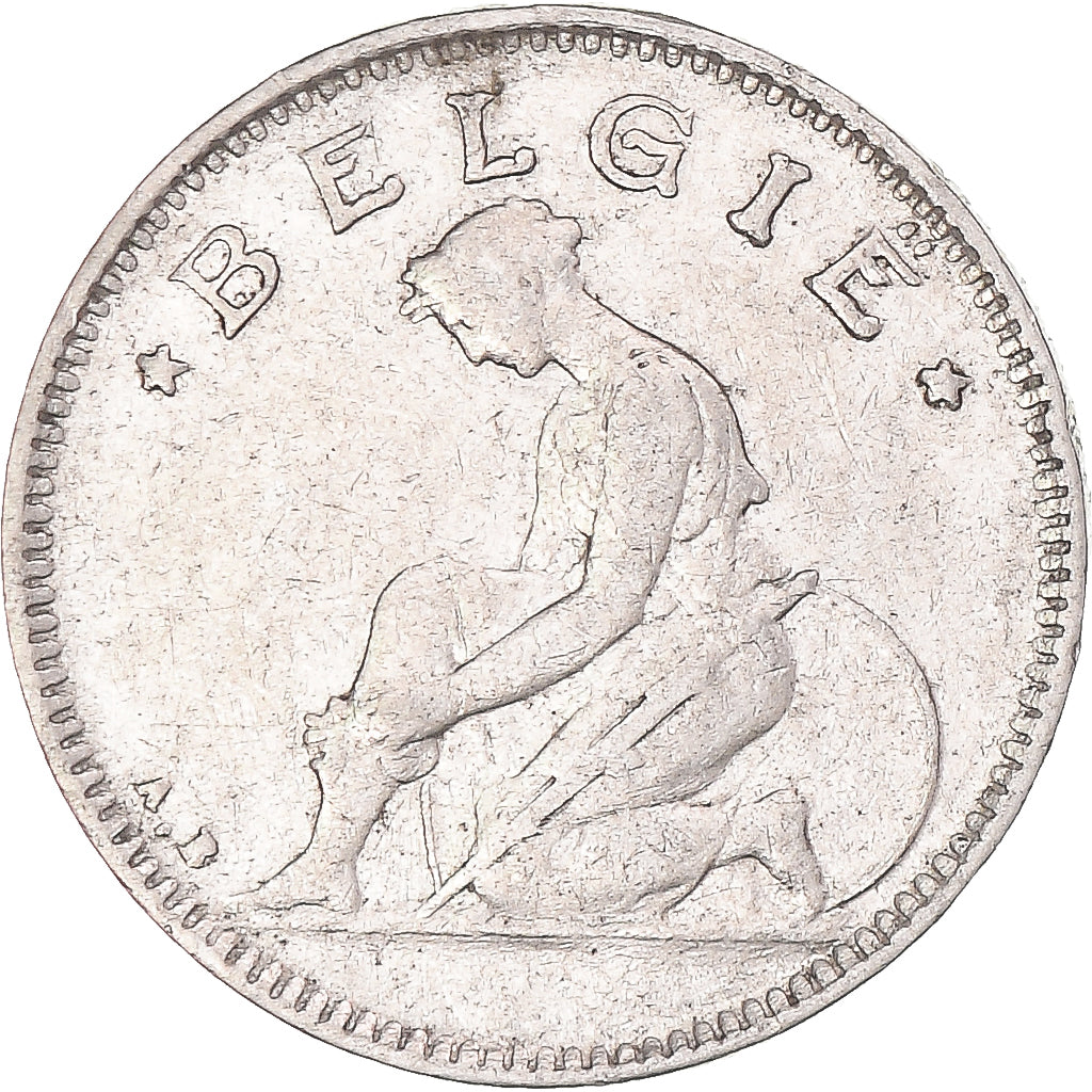 Monnaie, Belgique, 50 Centimes, 1928