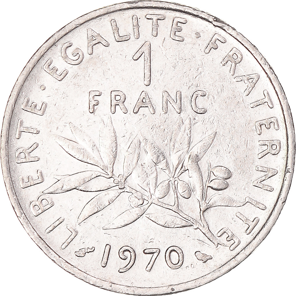 Coin, France, Franc, 1970