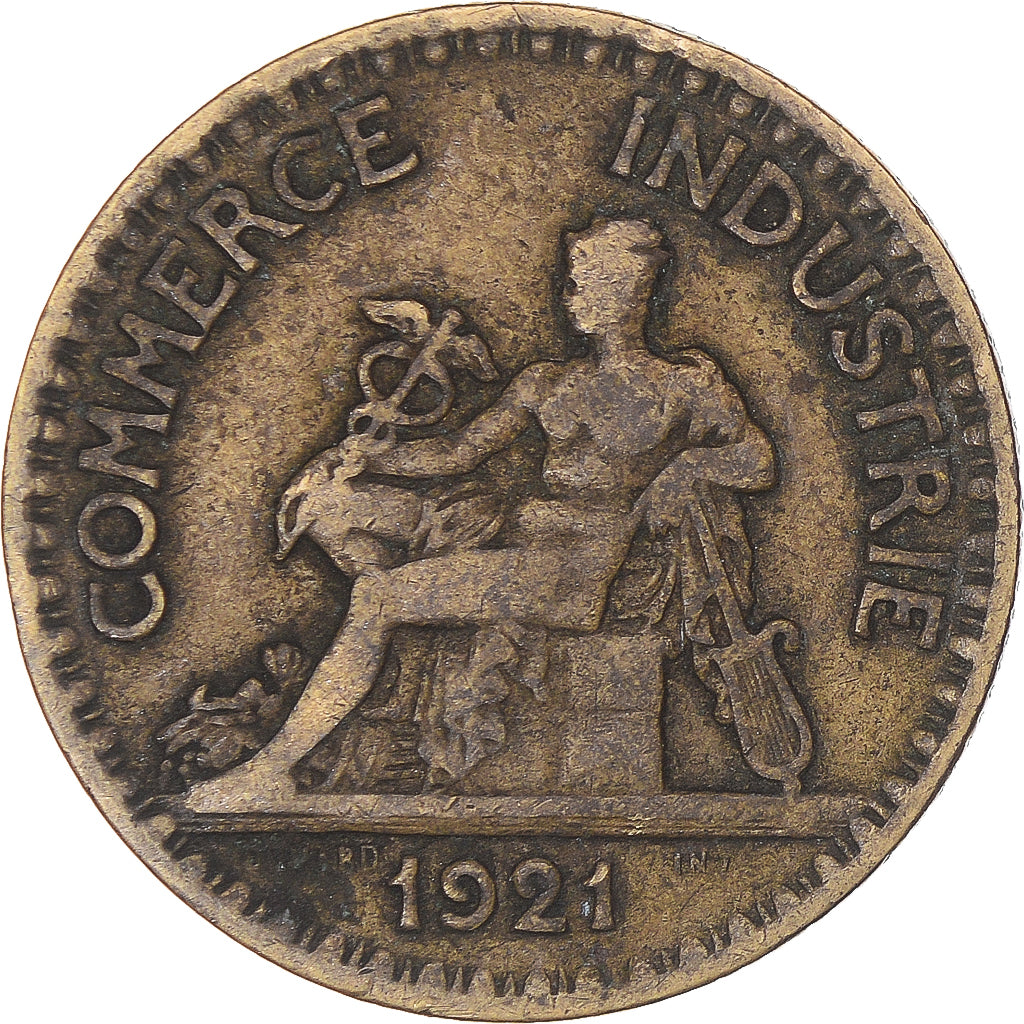 Munten, Frankrijk, 2 Francs, 1921