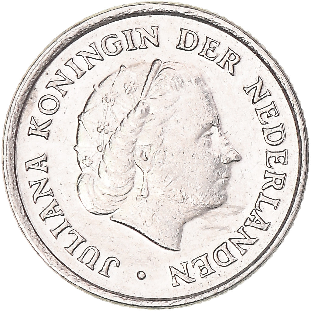 Moneta, Paesi Bassi, 10 Cents, 1974