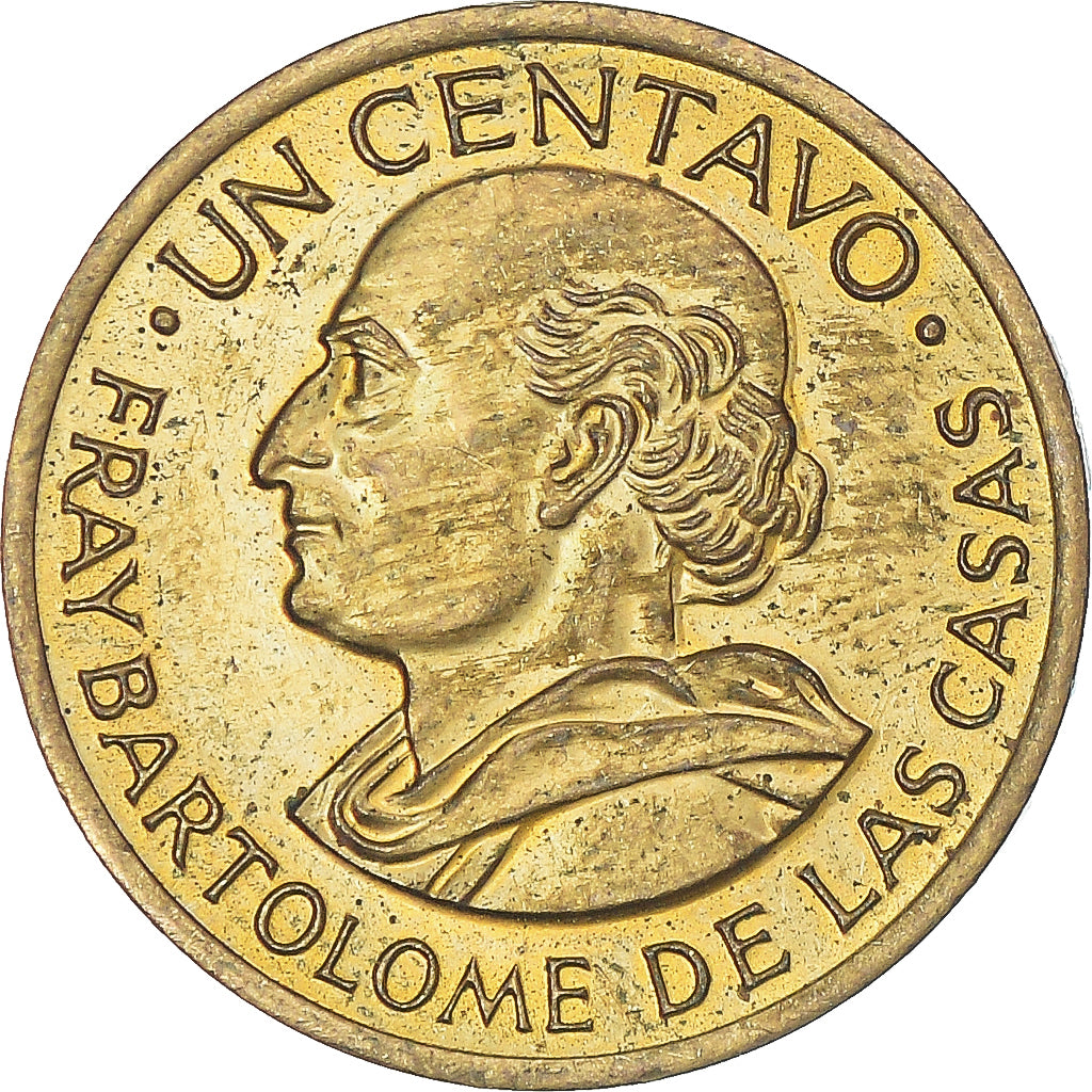 Coin, Guatemala, Centavo, Un, 1969