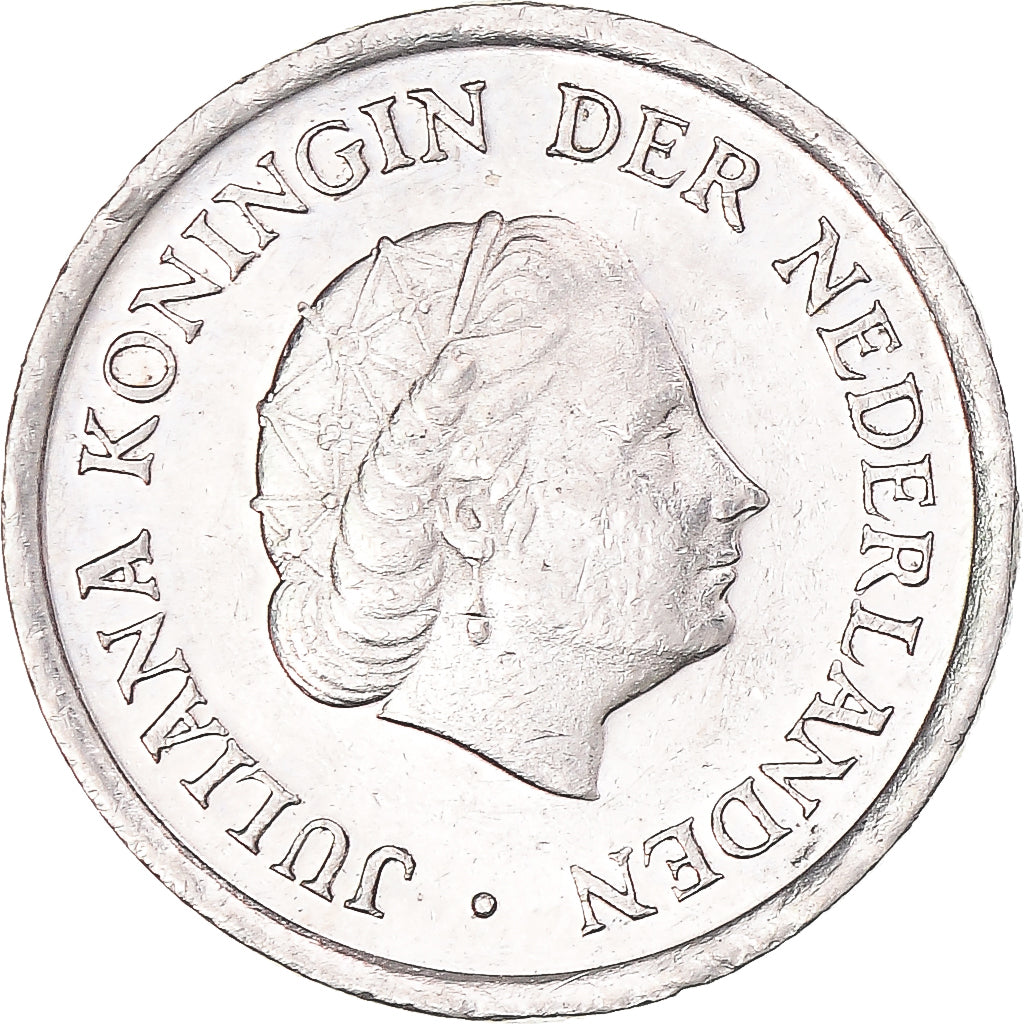 Moeda, Países Baixos, 25 Cents, 1980