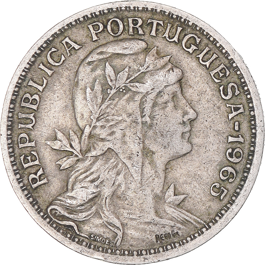 Moneda, Portugal, 50 Centavos, 1965
