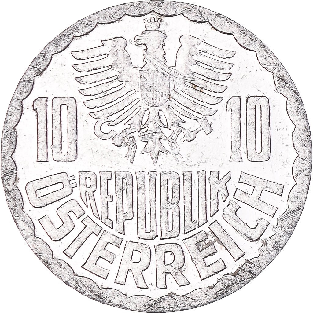 Moneta, Austria, 10 Groschen, 1989