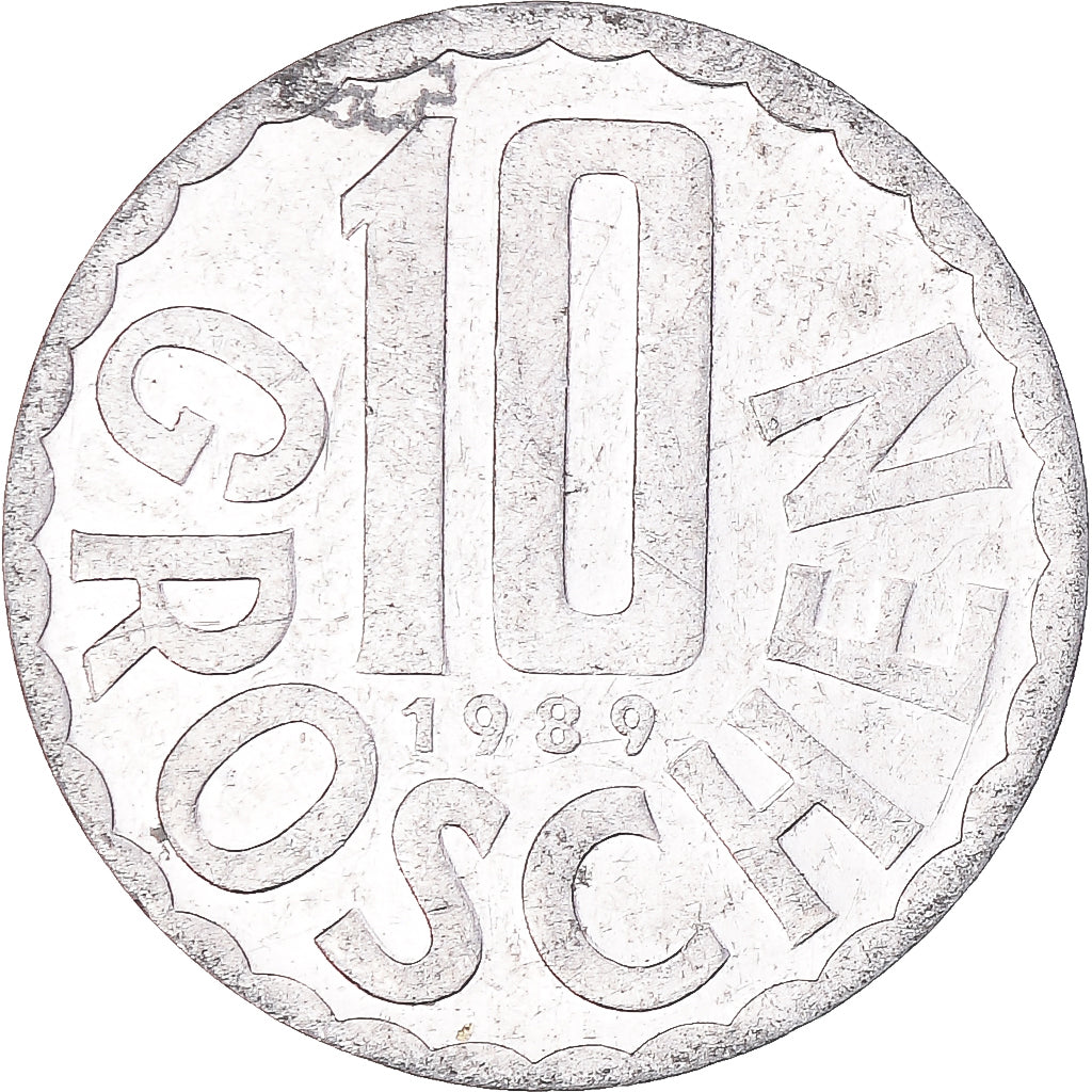 Moneta, Austria, 10 Groschen, 1989