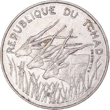 Monnaie, Tchad, 100 Francs, 1980