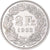 Monnaie, Suisse, 2 Francs, 1992