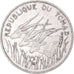 Moneta, Czad, 100 Francs, 1972