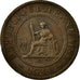 Münze, Französisch Indochina, Cent, 1888, SS, Bronze, KM:1, Lecompte:40