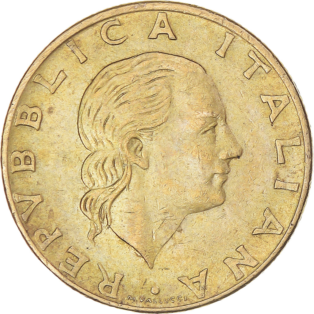 Munten, Italië, 200 Lire, 1990