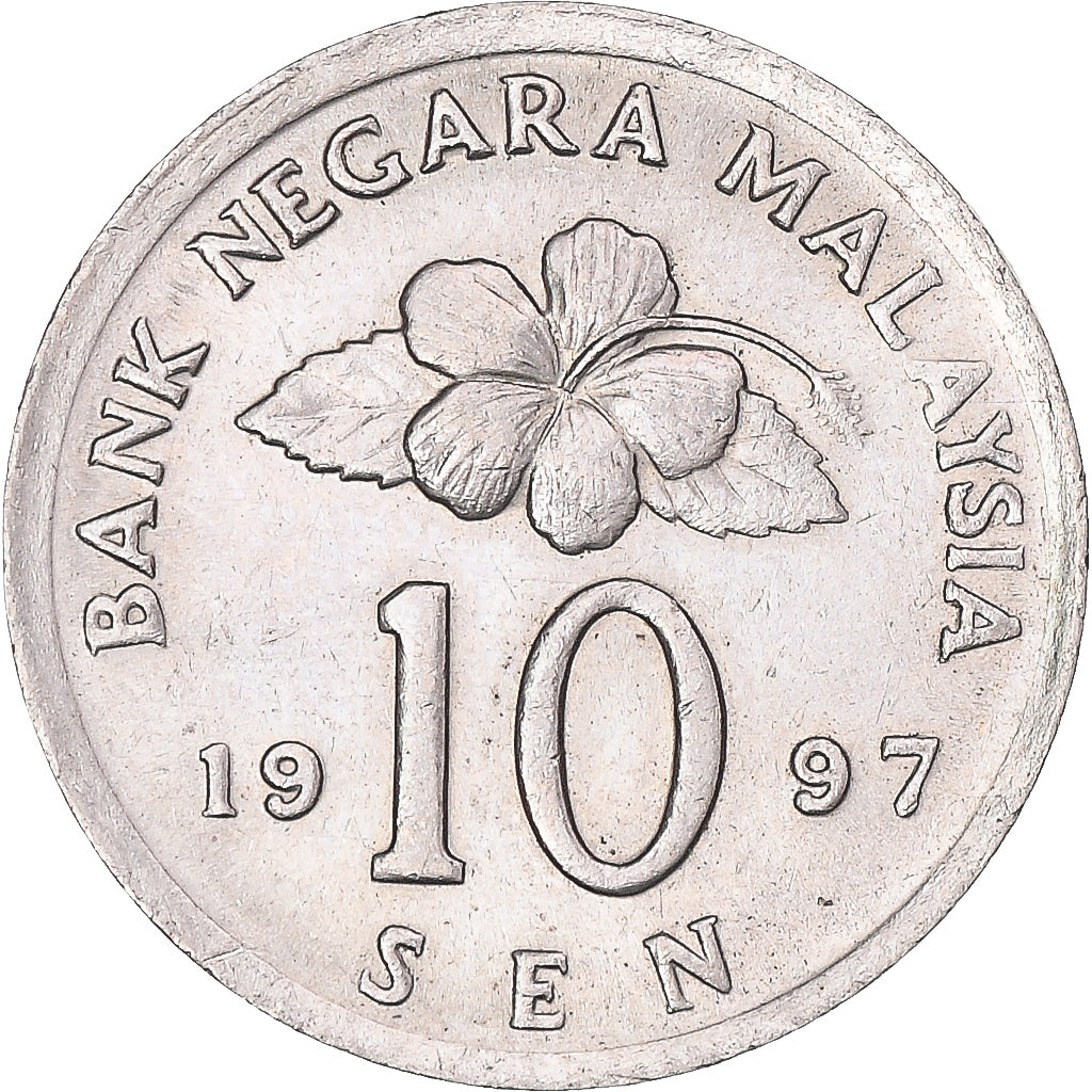 Coin, Malaysia, 10 Sen, 1997