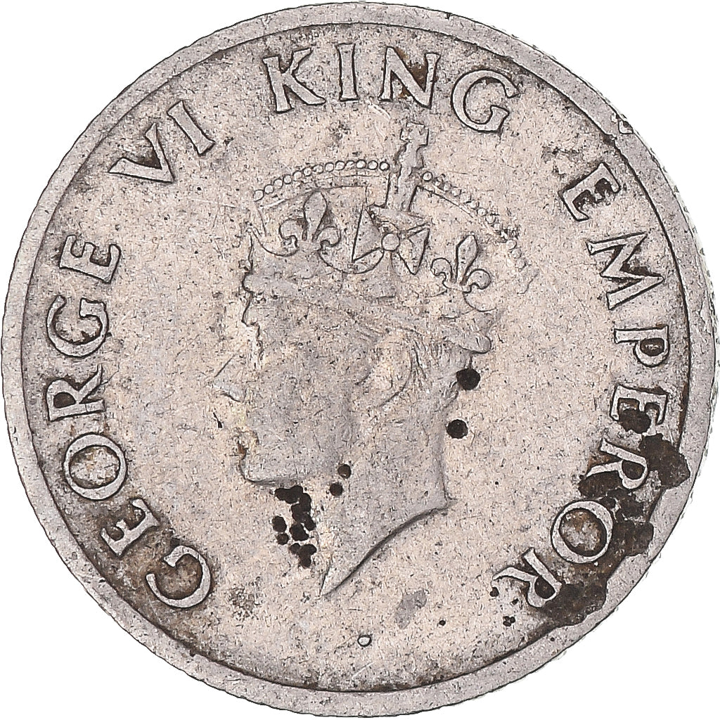 Munten, India, 1/4 Rupee, 1947