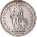 Monnaie, Suisse, 2 Francs, 1972