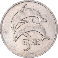 Moneta, Islandia, 5 Kronur, 1984