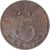 Moeda, Países Baixos, 5 Cents, 1957